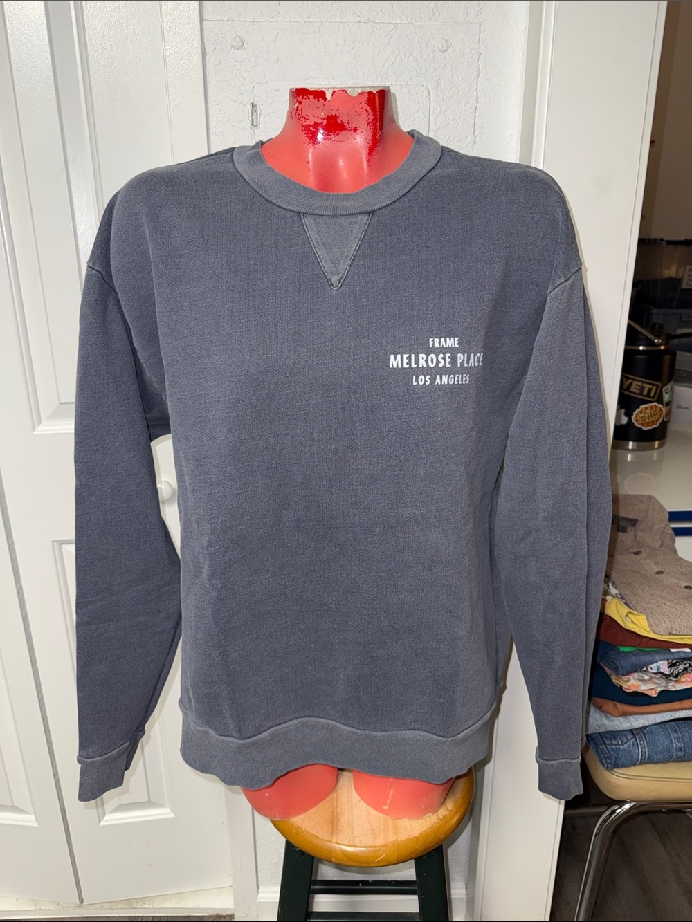 FRAME Denim sweater pullover crewneck
